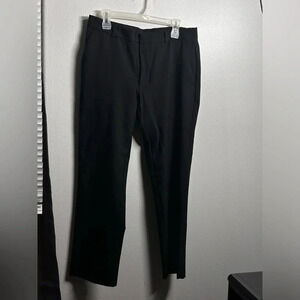 Van Heusen Flex Men Black Dress Pants Straight Size 32x30.